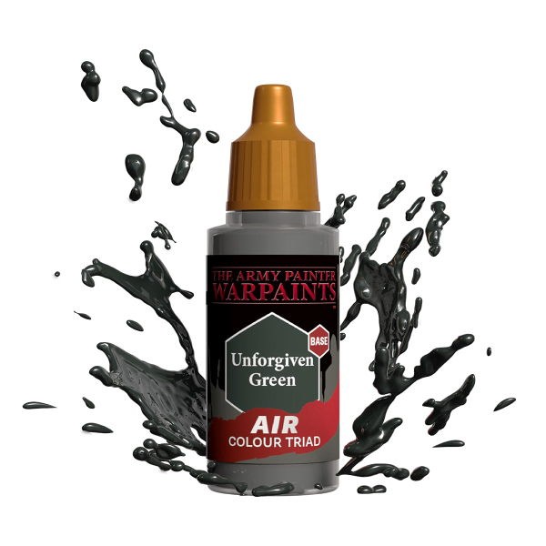 Army Painter Warpaints: Air Acrylics Unforgiven Green Aw3112
