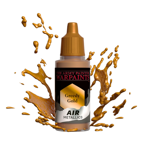 Army Painter Warpaints: Air Metallics Greedy Gold Aw1132