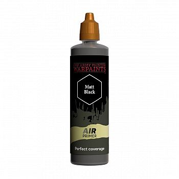 Army Painter Warpaints: Air Primer Matt Black 100ml Aw2011