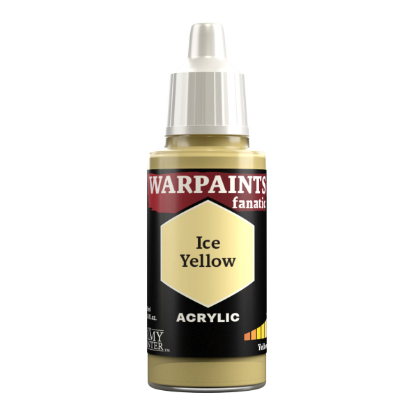 Army Painter Warpaints Fanatic: Acrylics Ice Yellow Wp3096