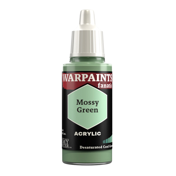 Army Painter Warpaints Fanatic: Acrylics Mossy Green Wp3066