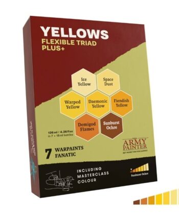 Army Painter Warpaints Fanatic: Yellows Flexible Triad Plus  Wp8090