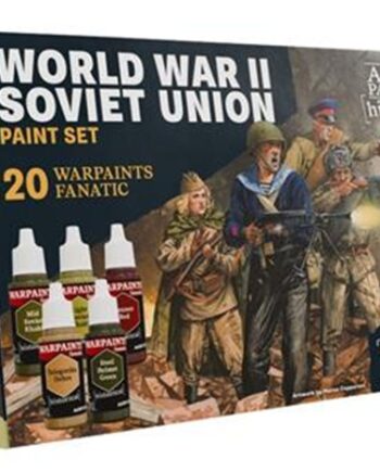 Army Painter Warpaints Historical  Warpaints Fanatic : World War Ii Soviet Union Paint Set Wp8112p