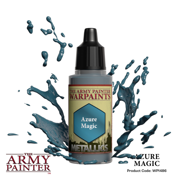 Army Painter Warpaints: Metallics Azure Magic Wp1486