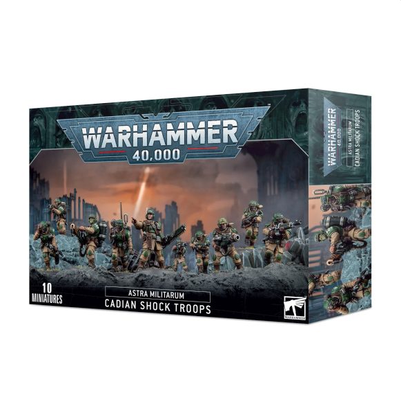 Astra Militarum Cadian Shock Troops 99120105101