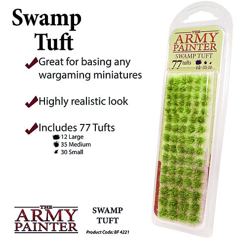 Basing Army Painter Battlefields: Swamp Tuft Bf4221