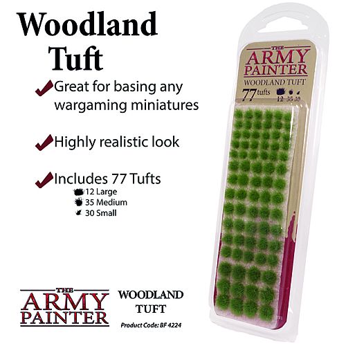 Basing Army Painter Battlefields: Woodland Tuft Bf4224