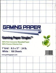 Battle Mat  Gaming Paper 100 Singles   Quot  Square      Quot X11 Quot   Ggp1001