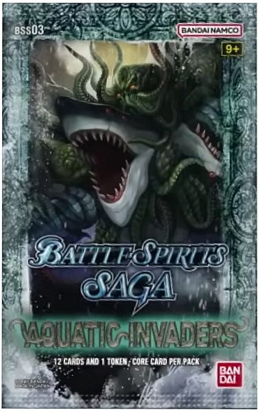 Battle Spirits Saga Bss03: Aquatic Invaders Booster Pack