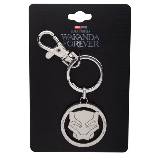 Black Panther: Wakanda Forever Panther Symbol Keychain