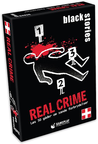 Black Stories: Real Crime  Dansk  Card Game