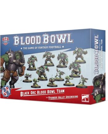 Blood Bowl Team: Black Orcs The Thunder Valley Greenskins 99120909005