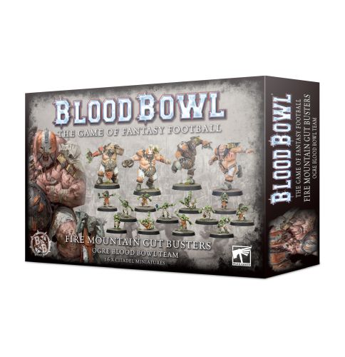 Blood Bowl Team: Ogre Fire Mountain Gut Busters 99120913002