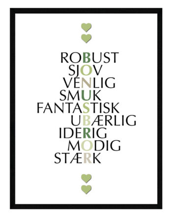 Bonusbror Citat Plakat