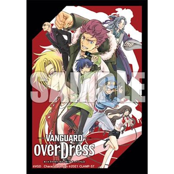 Bushiroad Sleeve Collection Mini Extra Vol 75 Cardfight  Vanguard Overdress Key Visual 70 Sleeves Kortlommer