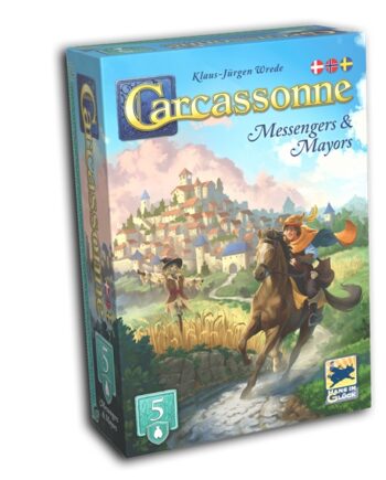 Carcassonne  Dansk  Udvidelse  : Messengers And Mayors  2025