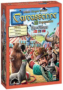 Carcassonne  Dansk  Udvidelse 10: The Circus