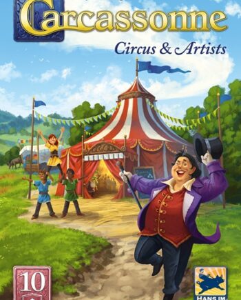Carcassonne  Engelsk  Udvidelse 10: Circus And Artists  2025