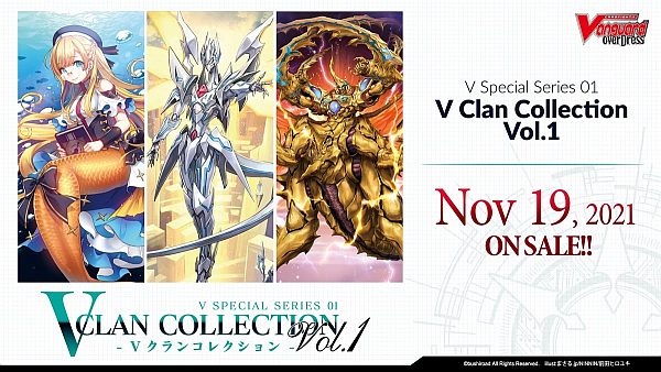 Cardfight  Vanguard Ccg   Overdress Special Series 01: Clan Collection Vol    Booster Display  12 Packs