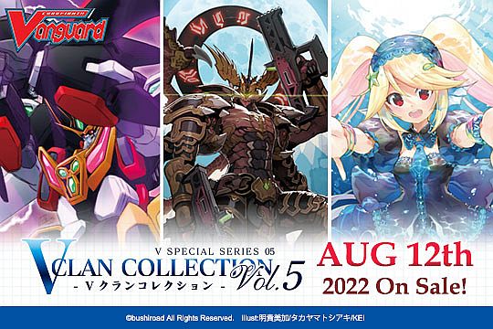Cardfight  Vanguard Ccg   Overdress   Special Series 05: Clan Collection Vol    Booster Pack Engelsk