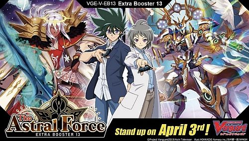 Cardfight  Vanguard Ccg    Eb Set 13: The Astral Force Booster Pack Engelsk