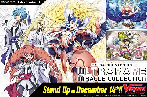 Cardfight  Vanguard Ccg    Eb Set 03: Ultrarare Miracle Collection Booster Pack Engelsk
