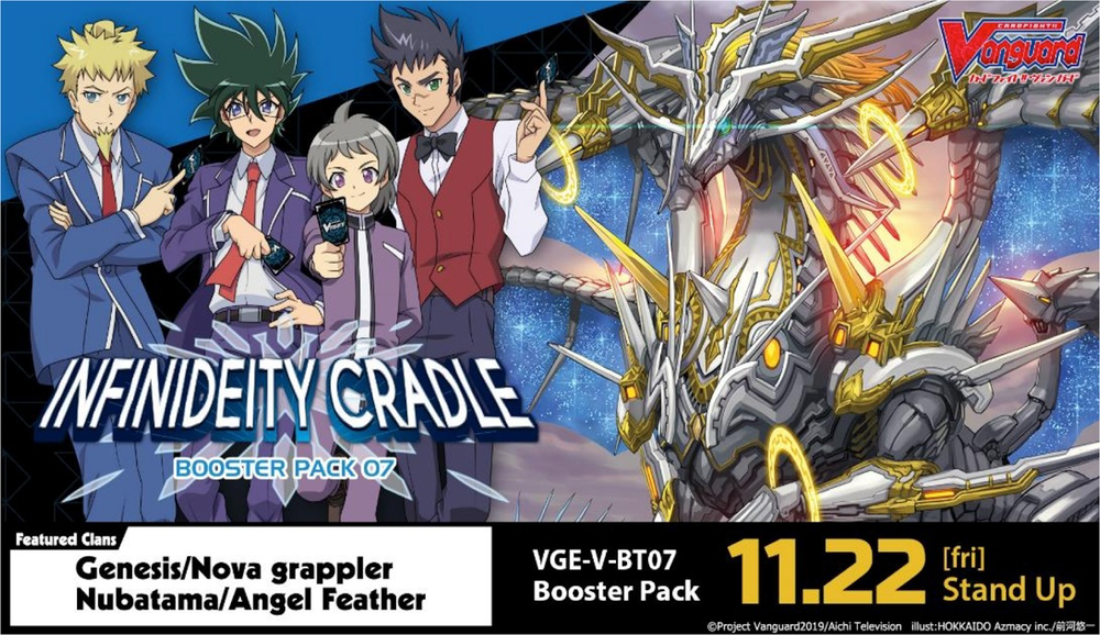 Cardfight  Vanguard Ccg   Set 07: Infinideity Cradle Booster Box  Display  16 Pakker