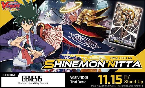 Cardfight  Vanguard Ccg    Trial Starter Deck: Shinemon Nitta Engelsk   Deck 09