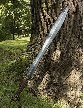 Celtic Leaf Sword Epic Armoury 85cm Live Rollespil
