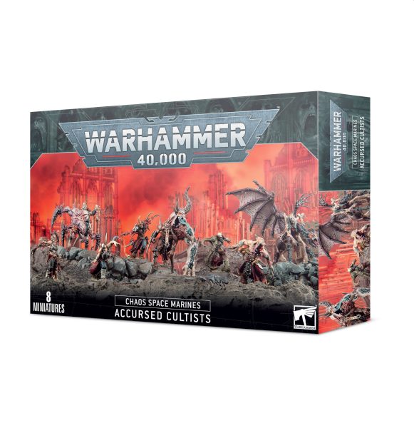 Chaos Space Marines Accursed Cultists 99120102147