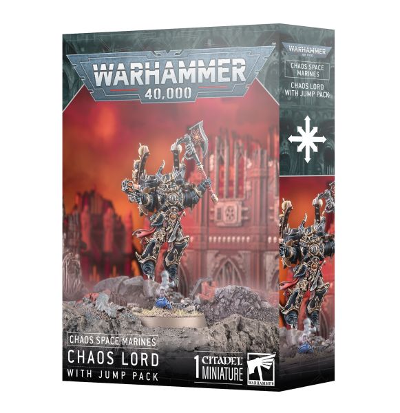 Chaos Space Marines Chaos Lord With Jump Pack  2024  99120102193