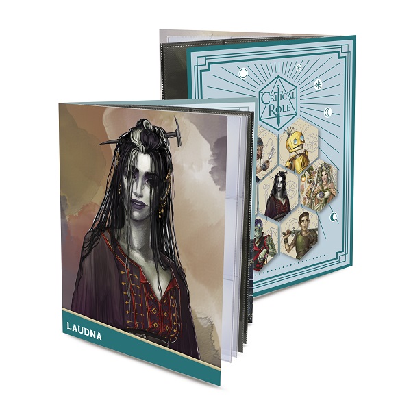 Character Sheet Mappe Critical Role: Laudna Folio With Stickers Ultra Pro  16121