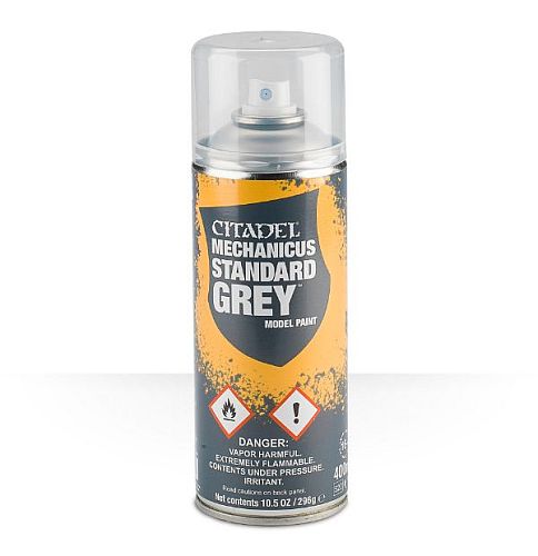 Citadel Primer Spray: Mechanicus Standard Grey  Citadel Base  8020999908506