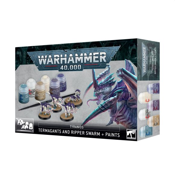 Citadel Tyranids: Termagants And Ripper Swarm   Paint Set 53170106001