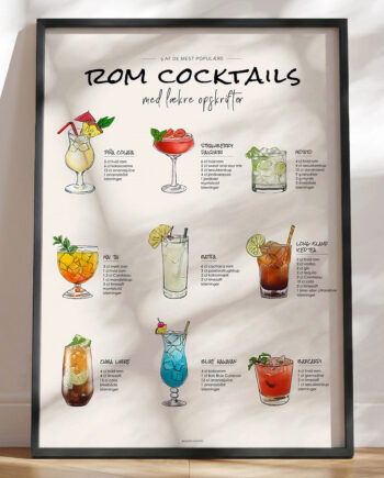 Cocktail Med Rom   Drinks Opskrifter På Drinks Med Rom