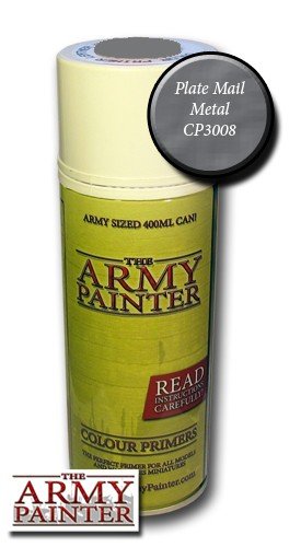 Colour Primer  Spray  Plate Mail Metal Cp3008