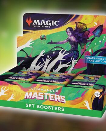 Commander Masters Set Booster Box  Display