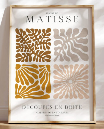 Cut Out Plakat Matisse Découpes En Boã Te
