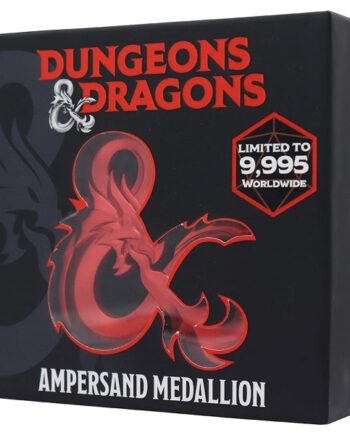 Dungeons   Dragons Ampersand Medallion  Red   Limited Edition