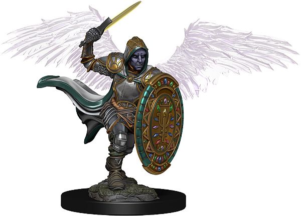 Dungeons   Dragons Icons Of The Realms Premium Miniatures: Aasimar Male Paladin  Wzk93007
