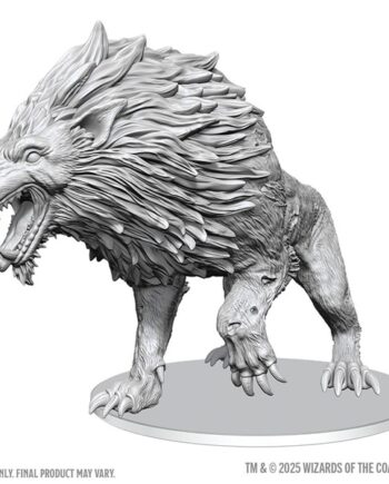 Dungeons   Dragons Nolzur   Marvelous Miniatures: Dire Worg  Wzk90848