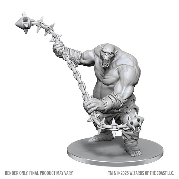 Dungeons   Dragons Nolzur   Marvelous Miniatures: Ogre Chain Brute  Wzk90862