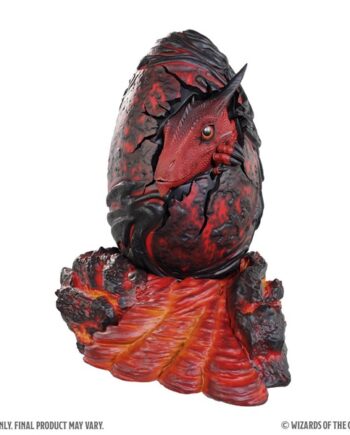 Dungeons   Dragons Replicas Of The Realms: Red Dragon Egg 13cm