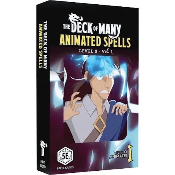 5e Tilbeh 195 184    3rd Party  The Deck Of Many Animated Spells: Level    Volume    Dungeons And Dragons 5th Edition