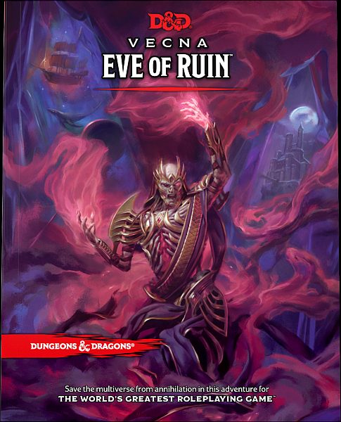 5e Vecna: Eve Of Ruin  Standard Edition Cover Adventure
