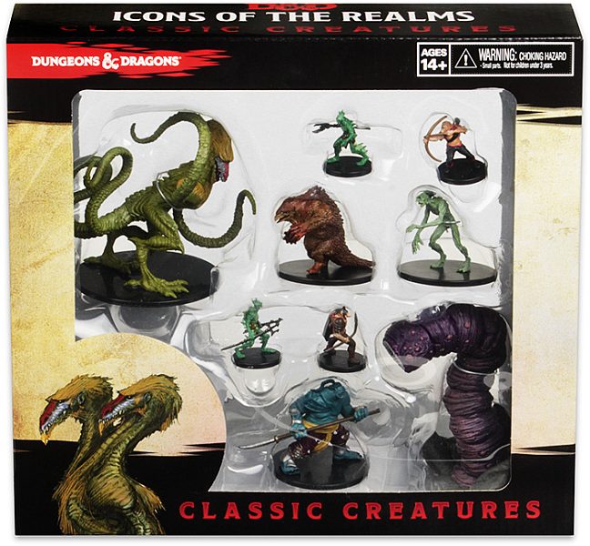 Fantasy Miniatures Icons Of The Realms: Classic Creatures