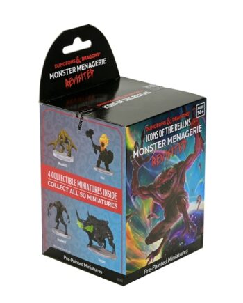 Fantasy Miniatures Icons Of The Realms: Monster Menagerie Revisited Booster Pack    Figurer