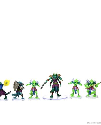 Fantasy Miniatures Icons Of The Realms: Monster Warbands Sahuagin 194 160 Warband