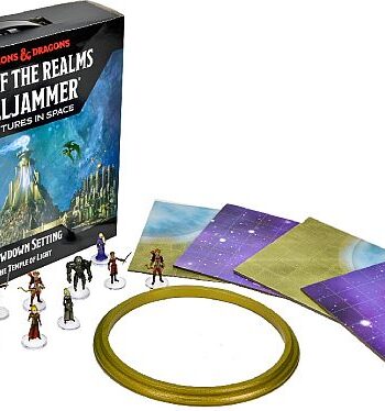 Fantasy Miniatures Icons Of The Realms: Showdown Setting: Spelljammer The Temple Of Light