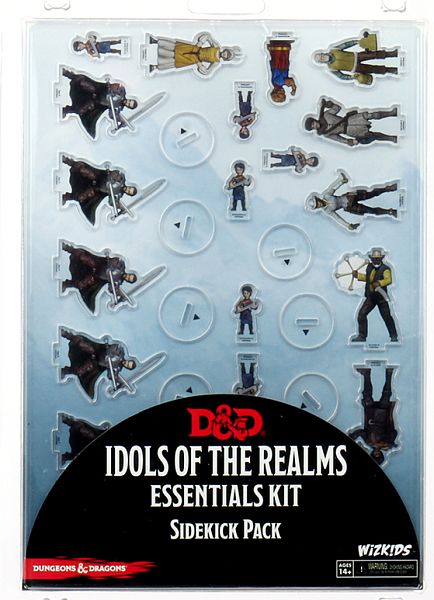 Fantasy Miniatures Idols Of The Realms: Essentials 2d Miniatures Sidekick Pack